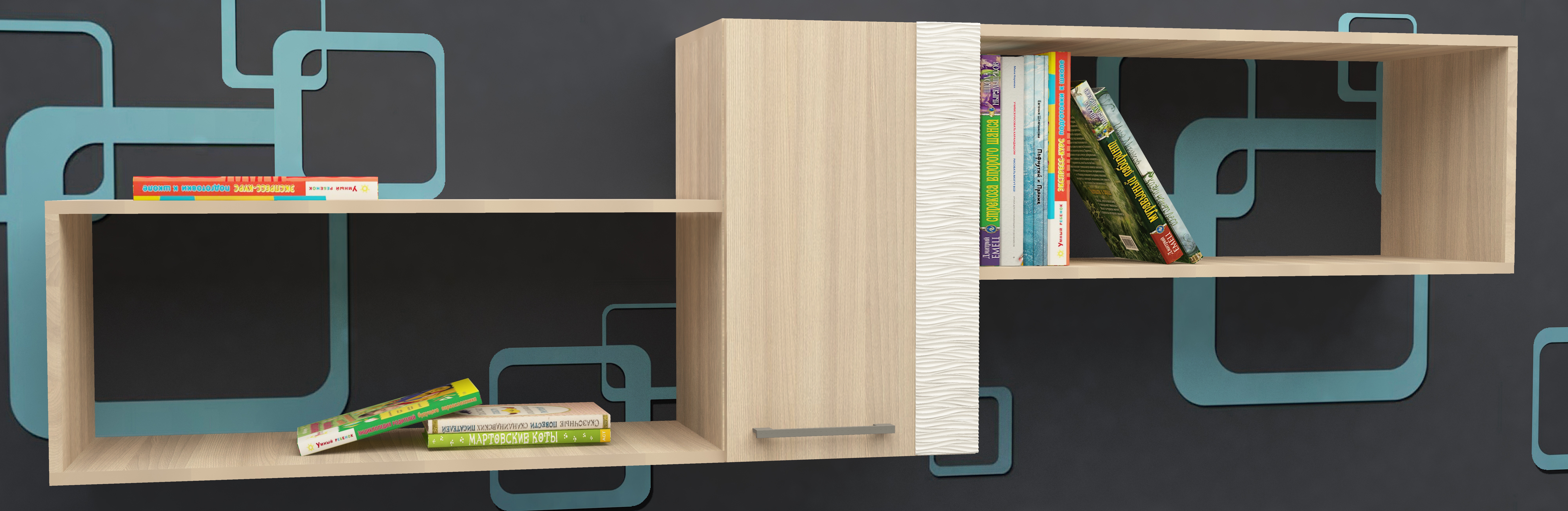 "Релана" Надстройка над кроватью анкор белый