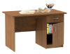 Стол письменный однотумбовый ит.орех/правый