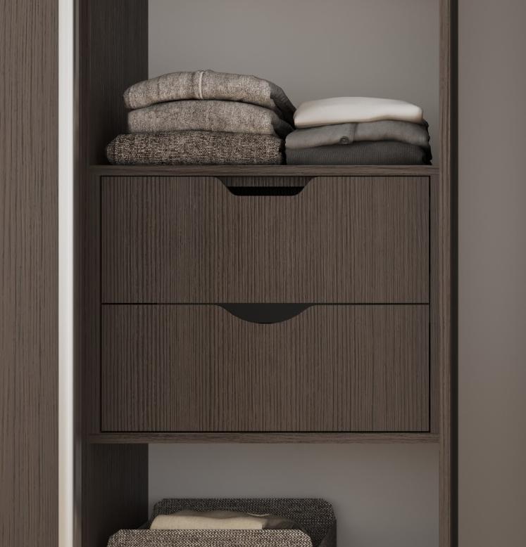 Шкаф-купе "Лайндор" Модуль ящики венге