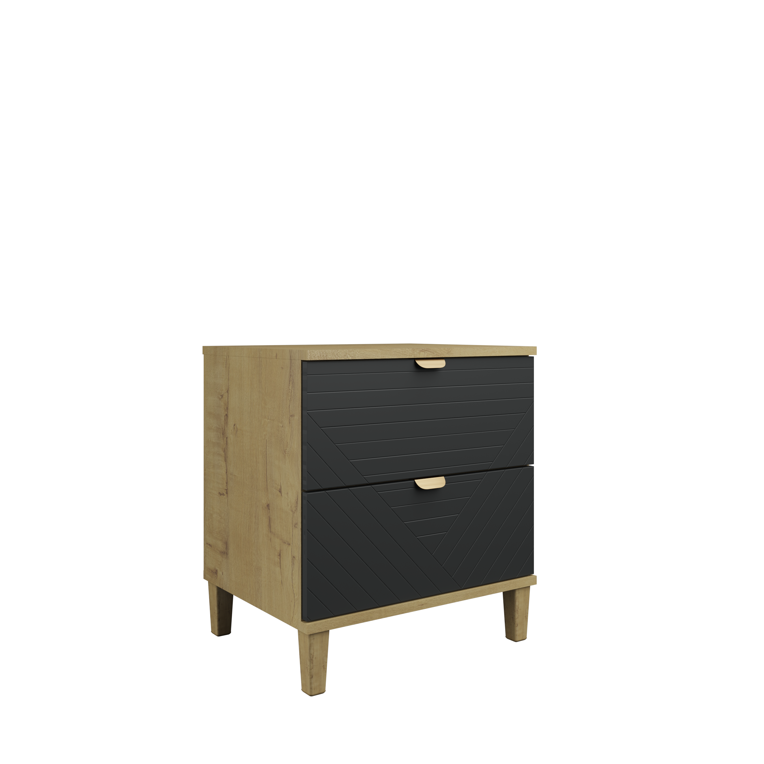 Корпус к комоду "Роттердам" 2 Дуб бунратти