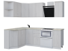 Кухня PLAIN sonoma 1,5 х 2,3м (Без столешницы, мойки, сушки)