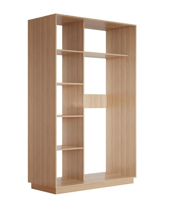 Шкаф-купе "Лайндор" Корпус к шкафу-купе 2-х дверн. 1600 дуб сонома