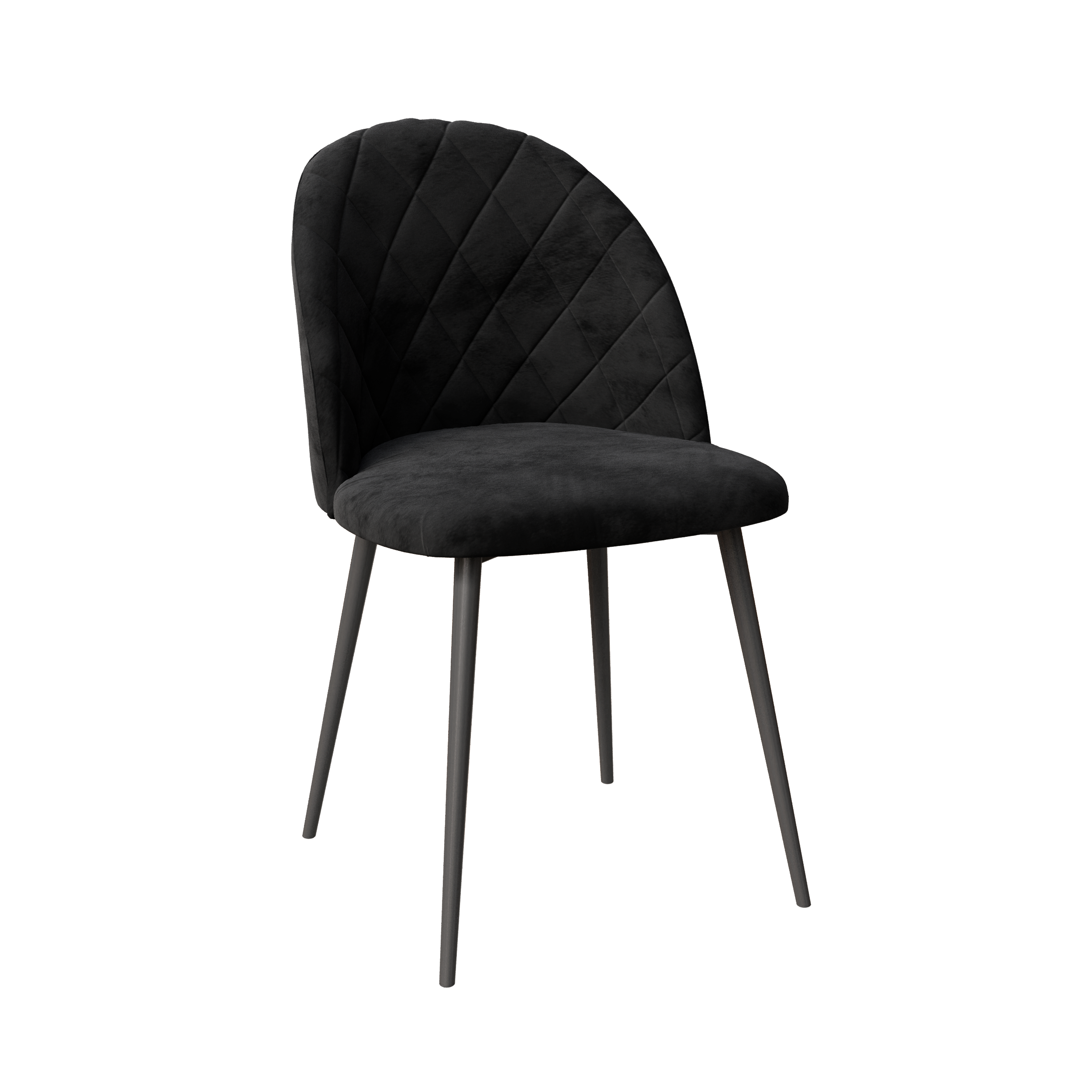 Стул Грета  Nella  061 графит (Без каркаса  №1) (Складская)