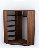 Шкаф-купе "Комфорт-5" Корпус к шкафу-купе угловой ясень шимо темный