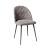 Стул Грета  Nova 610 Велюр темно-серый (Без каркаса  №1) (Под заказ)