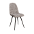 Стул Лувер  Nova 610 Велюр темно-серый (Без каркаса  №2) (Складская)