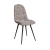 Стул Лувер  Nova 610 Велюр темно-серый (Без каркаса  №2) (Складская)